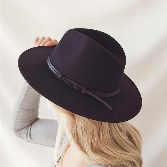 BILLIE HAT- BLACK - Picture 3 of 3